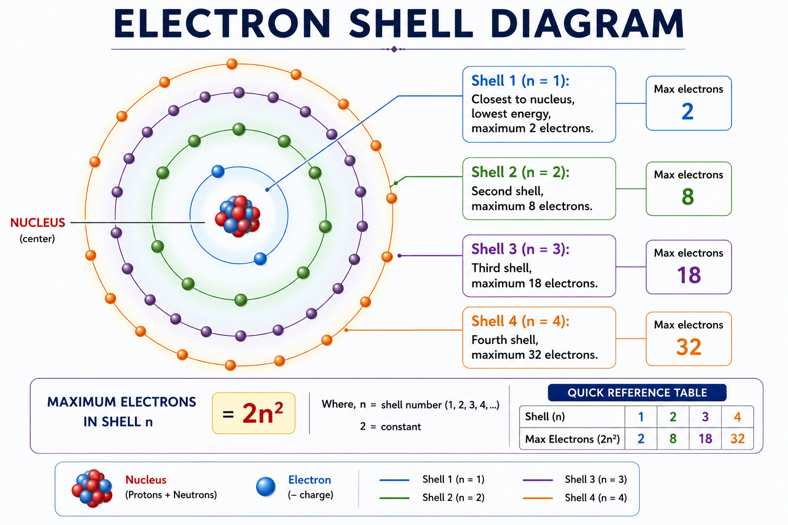 Electron Shells and Energy Levels